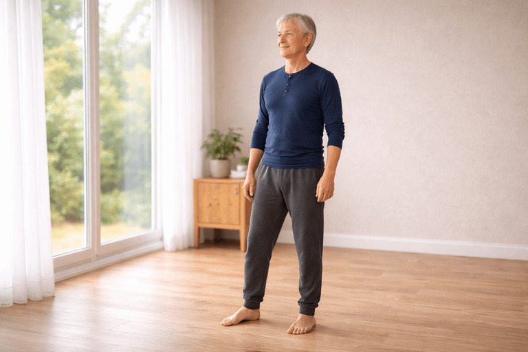 Sotai standing balance exercise for whole body alignment